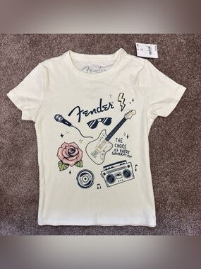New Fender girls top sz M(8) ✨